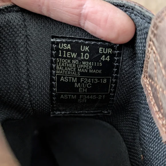 *SOLD* NIB Wolverine 10" ReForce CarbonMax Comp Toe WP Work Boots (Men's 11 EW) - Picture 10 of 16